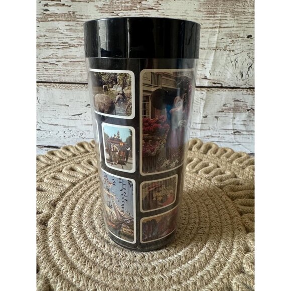 Vintage Disneyland Plastic Tumbler Glass Thermo-Serv, Walt Disney - Picture 4 of 9